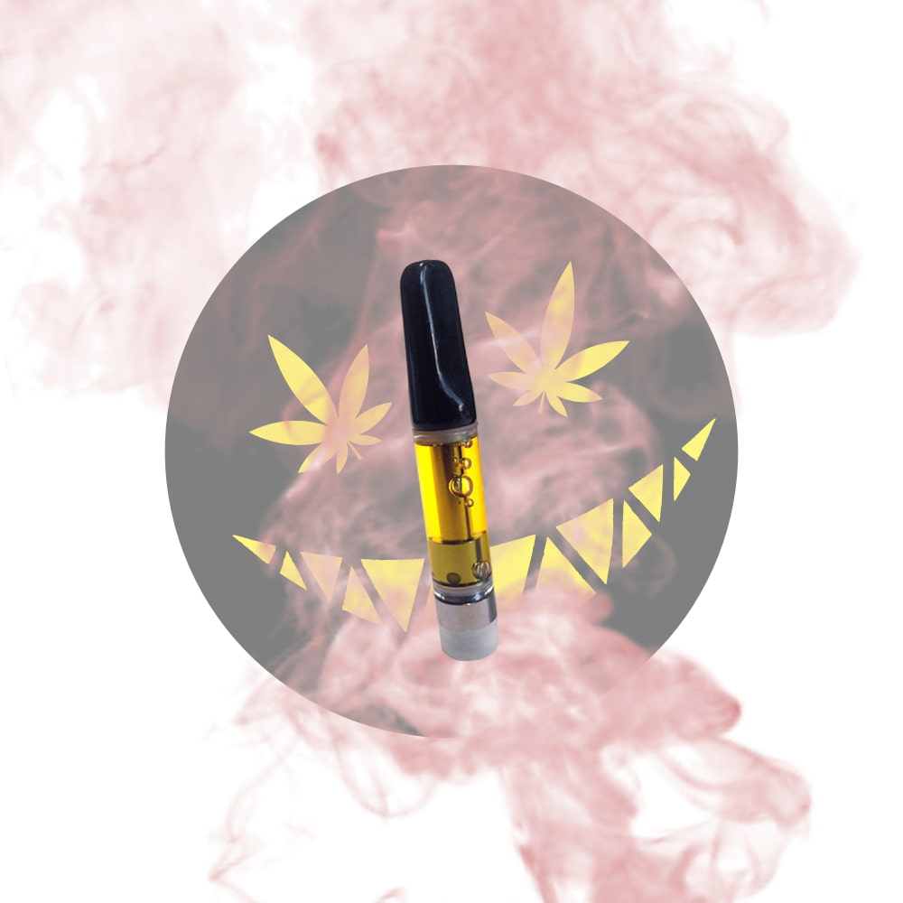 Lychee Superior Blend Vape Kartusche up in smoke